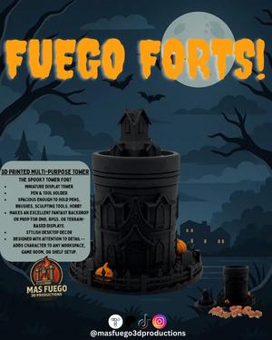 Haunted House Spooky Tower – Fuego Forts