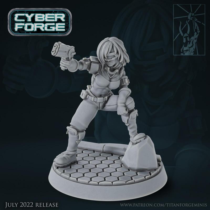 Cyber Forge Anniversary Route 77 Cedella