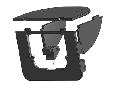 GoPro Fence Mount for GameChanger – Collapsible
