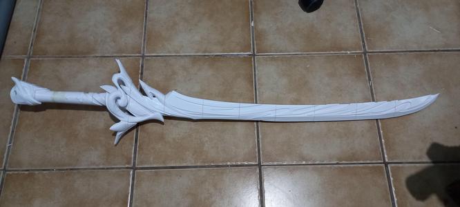 Genshin Impact Haran Geppaku Futsu Ayato Sword