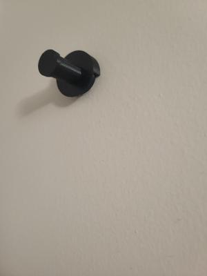 Flush Mount Wall Peg