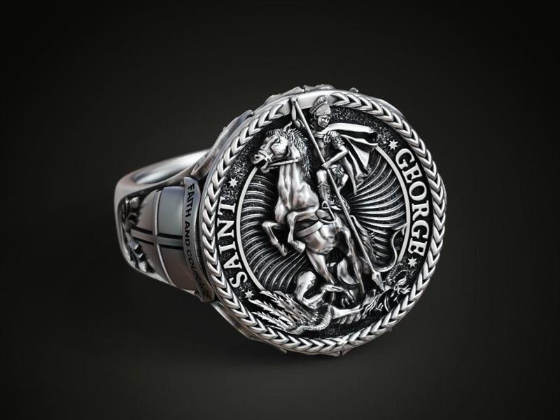 Ring Saint George and the Dragon