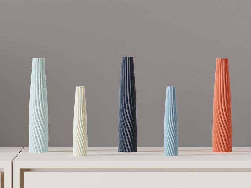 Tall Thin Twisted Vase. Easy Vase Mode Print