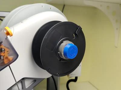 Spring-loaded small spool adapter for Bambu Lab AMS Lite