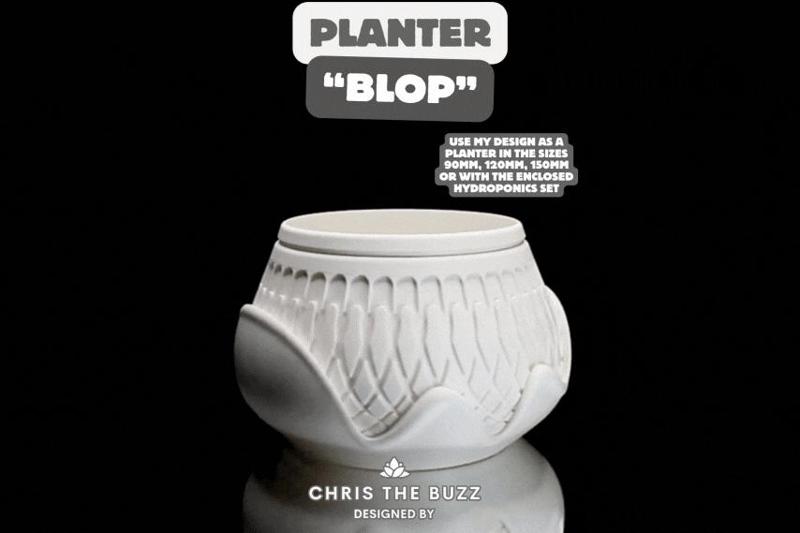 "Blop" Planter – Playful Curves, Serious Style