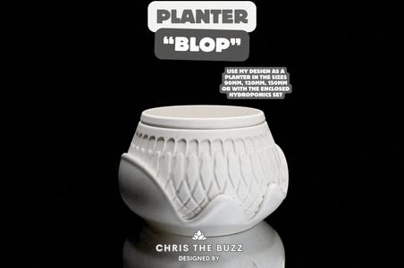 "Blop" Planter – Playful Curves, Serious Style