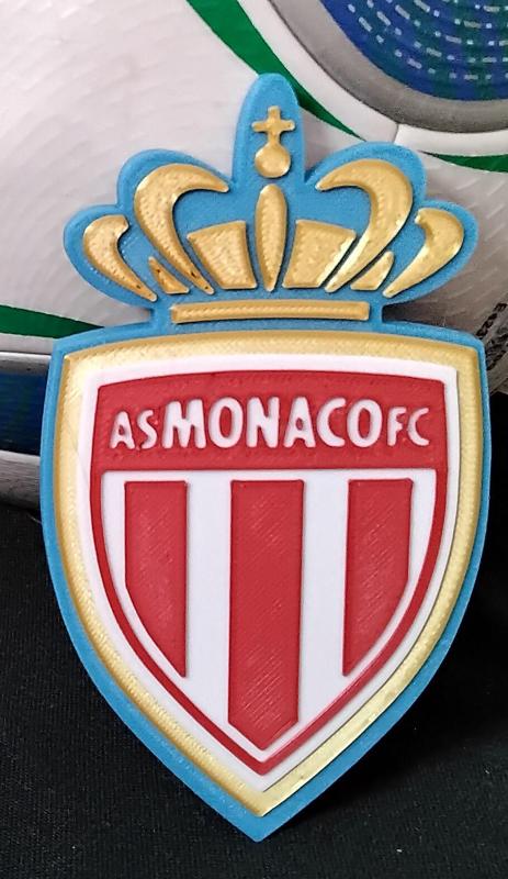 Concave AS Monaco FC coaster or plaque