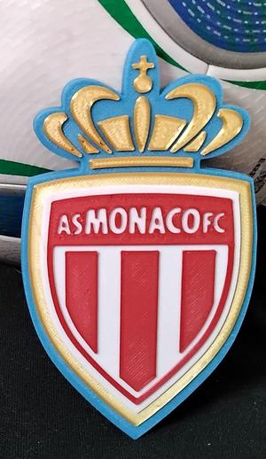 Concave AS Monaco FC coaster or plaque
