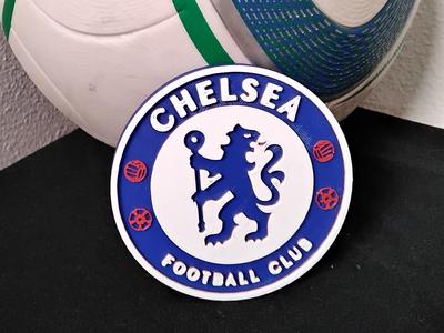 Convex Chelsea FC Coaster or plaque