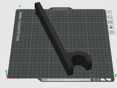 Trolling motor support for Tracker boat VersaTrack