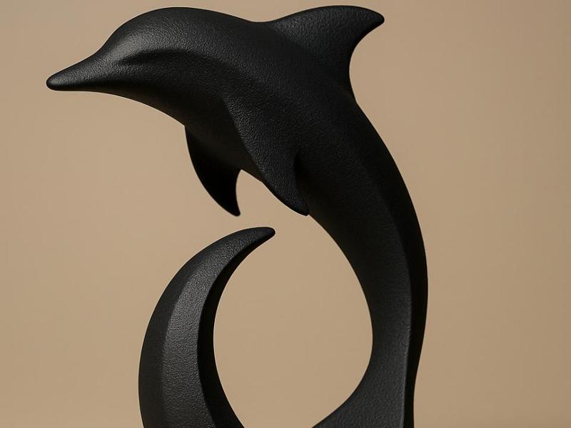 Dauphin Sculpture - Home Decor