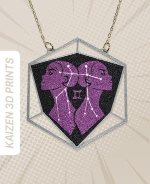 Gemini Astrology Pendant