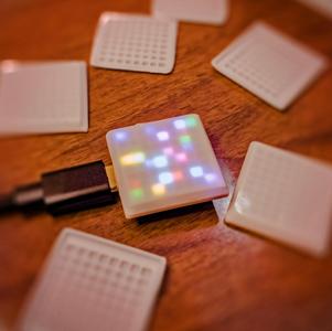 Diffuser for Waveshare ESP32-S3 Matrix (Neopixel LED matrix)