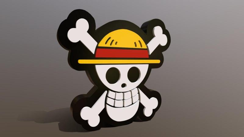 Strawhat LOGO 3D