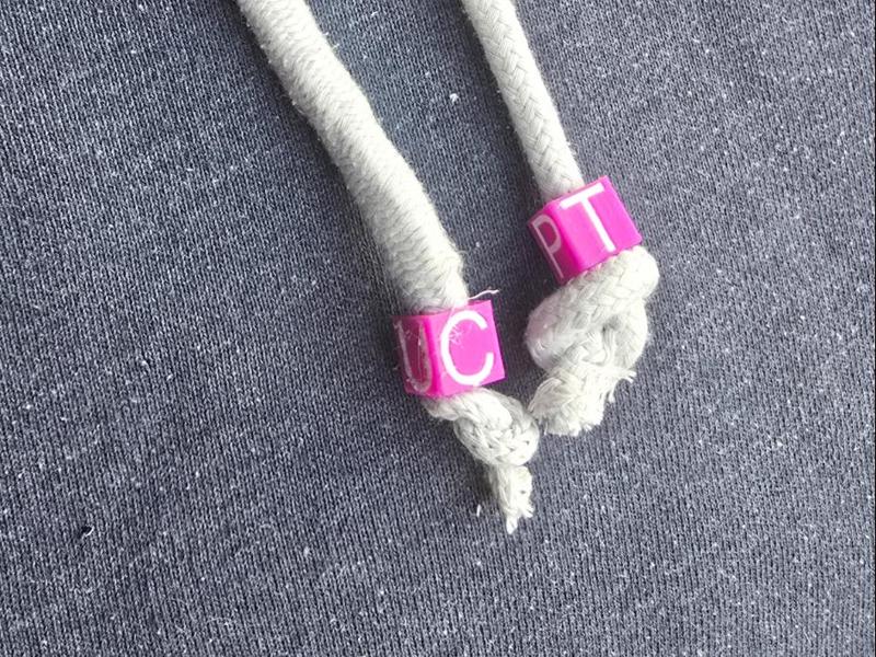 Sweater bead "f*** ptn!" - wear your message