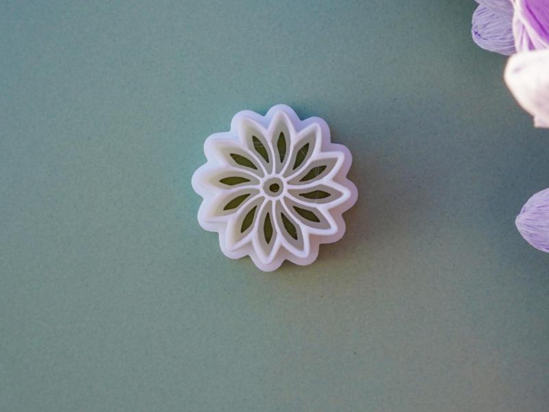 Flower Mini Clay Cutter For Earrings Necklaces