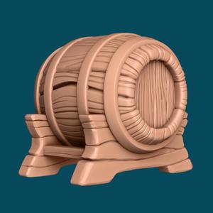 A barrel of booze - Terrain piece
