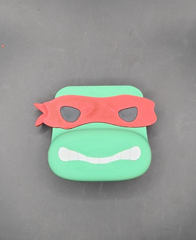 Blokkheadz TMNT! - Raphael - Magnet, Ornament & Regular Collectible