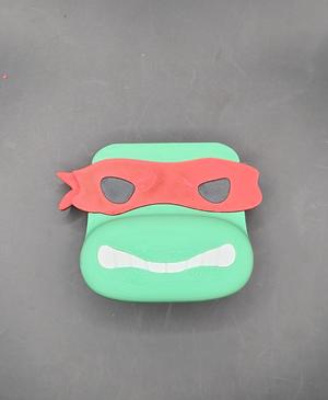 Blokkheadz TMNT! - Raphael - Magnet, Ornament & Regular Collectible