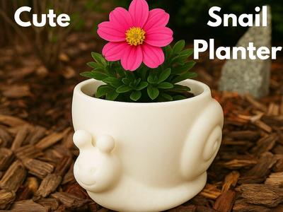 Snail Planter – Cute Garden Pot for Small Plants