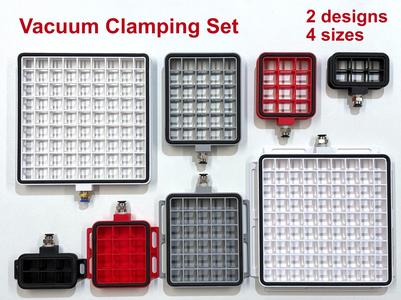 Minimalistic Vacuum Clamping Blocks Set