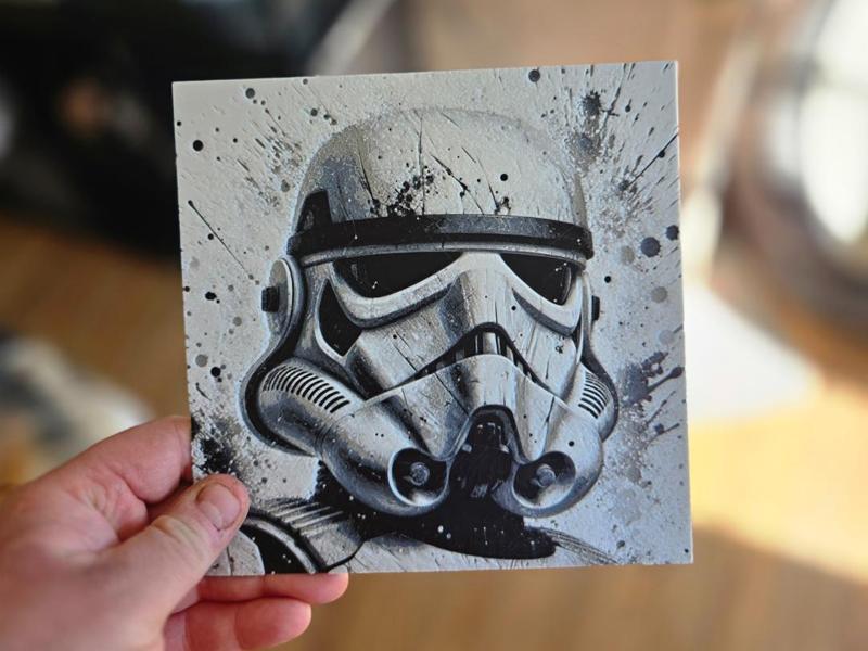 Graffiti Stormtrooper Hueforge
