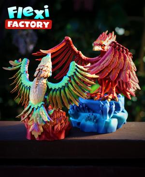 Flexi Factory Phoenix with 2 Stands and 3MF Included!