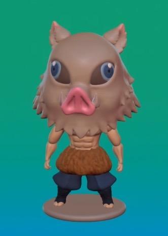 boar character.stl