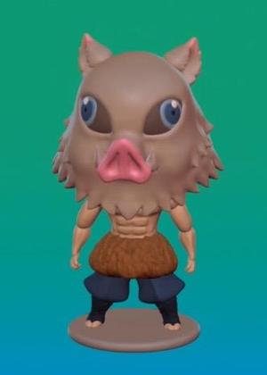 boar character.stl
