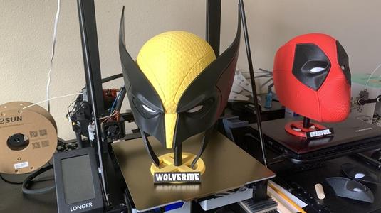 Wolverine Helmet Stand