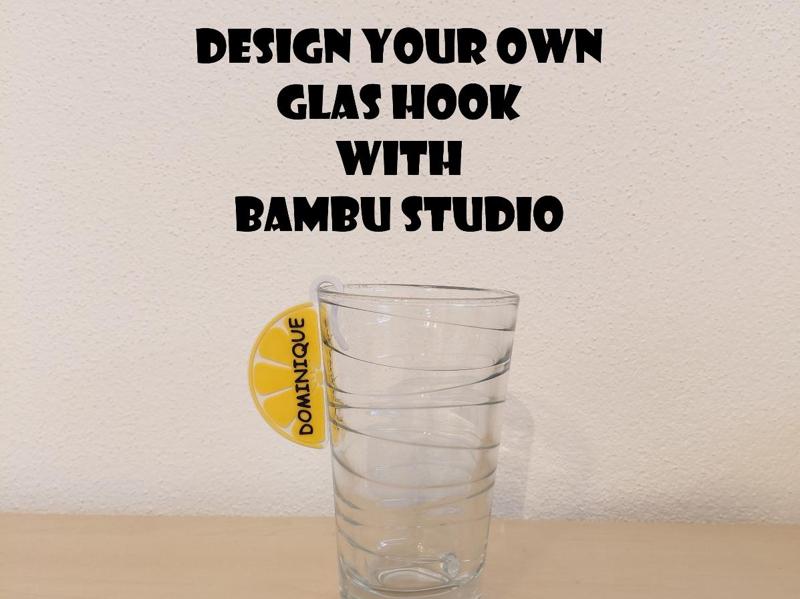 Aperol Glass Hook Glass Marker - Customizable Name