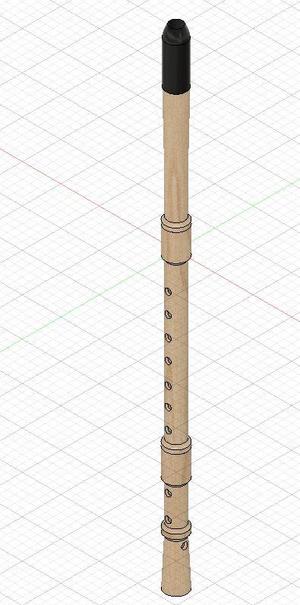 Kaval Flute in D