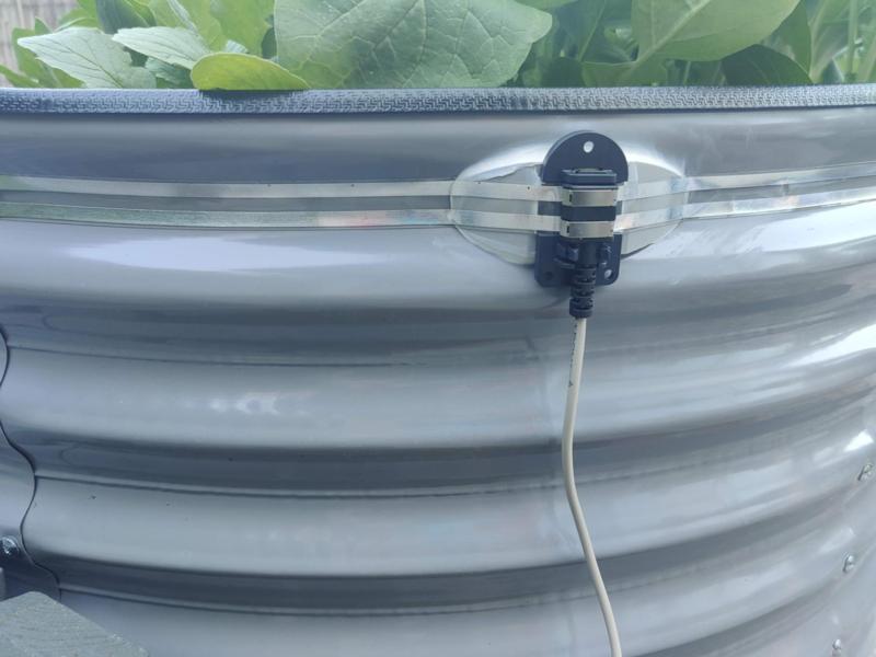 Raised Bed Anti Snail Electric Fence Mounting