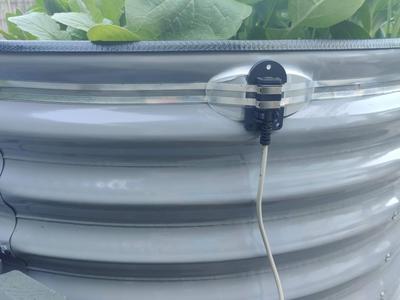 Raised Bed Anti Snail Electric Fence Mounting