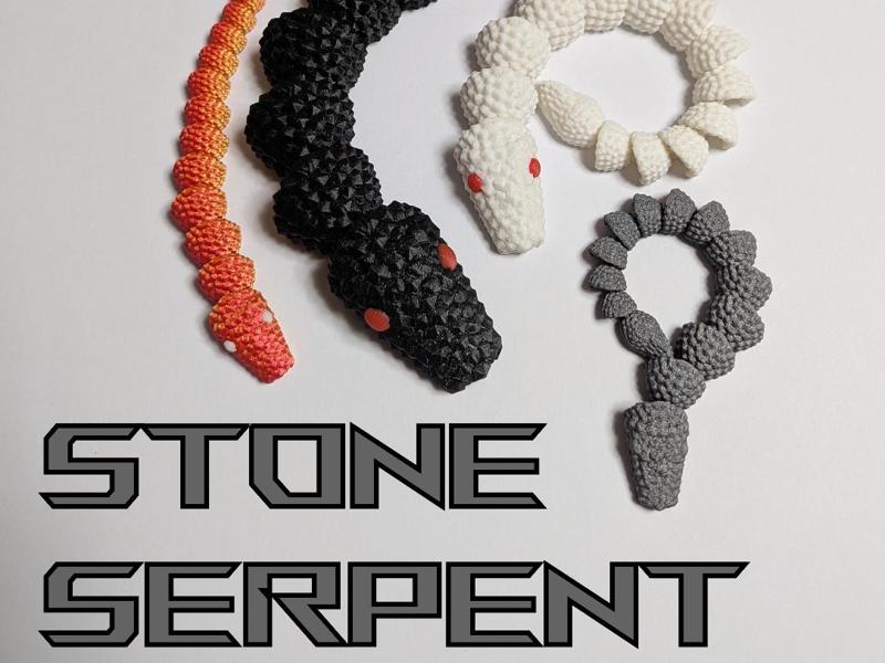 Stone Serpent | Articulated Rock Snake