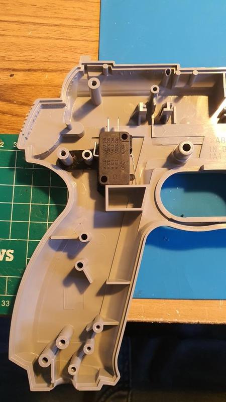 PlayStation GunCon 45 Trigger Mod