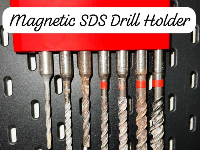 SKADIS SDS Drill overhead magnet holder modular