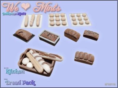 Dollhouse - Bread Pack 1:12 & 1:18
