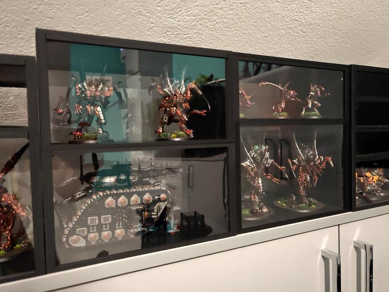 Modular Display Box for Miniatures and Models