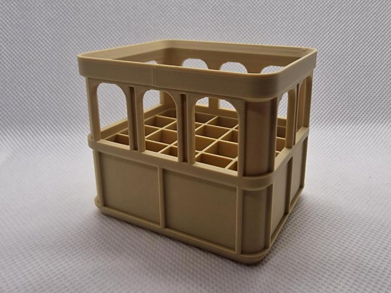 AAA battery holder crate (stackable, no glue)