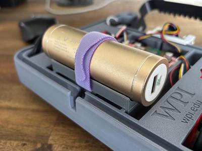 USB Power Bank Battery Holder for XRP Robot