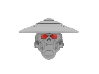 Cyber Samurai V10 Jingkasa Style Death Helmets