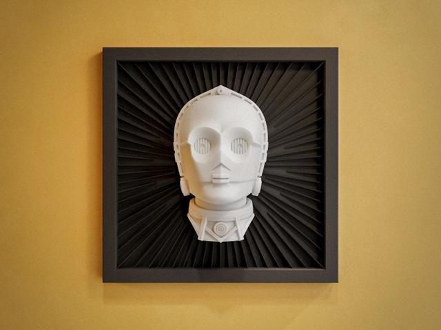 C-3PO Wall Art - Star Wars (no AMS)