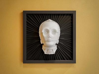 C-3PO Wall Art - Star Wars (no AMS)