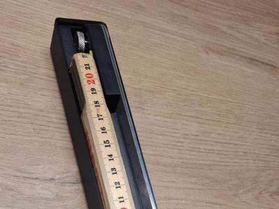 Gridfinity Mount for Ruler & Protractor