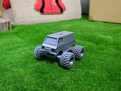 [Print in Place] Mini Bigfoot Truck (Tamiya Lunchbox)