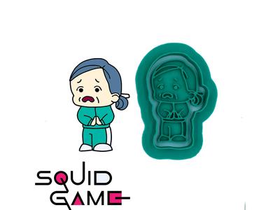 Squid Game Player 149 Jang Geum-ja Cookie Cutter