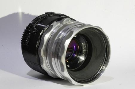 Kiev88 to Canon EF adapter, padova skyline embossed 