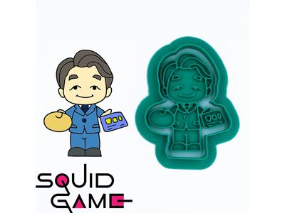 The Recruiter Ddakji Man Squid Game Cookie Cutter