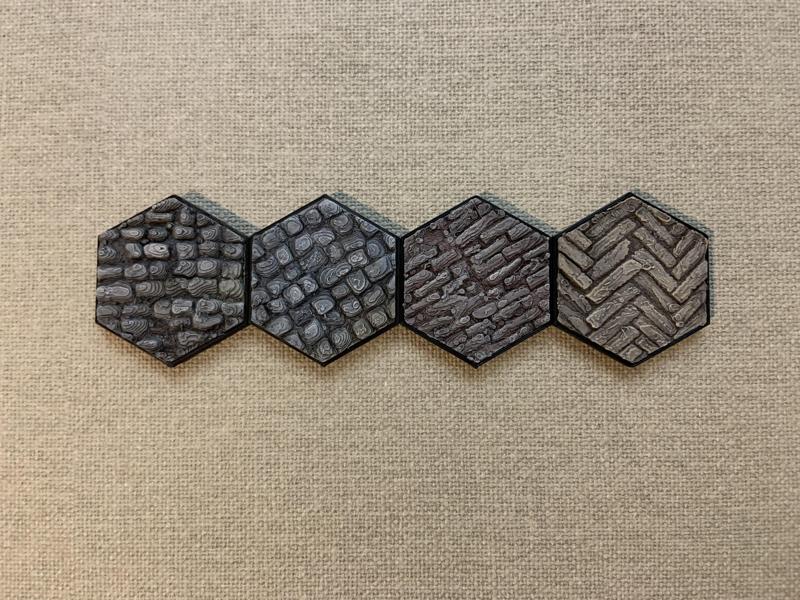 MagHex Floor Tiles Man Made Stone